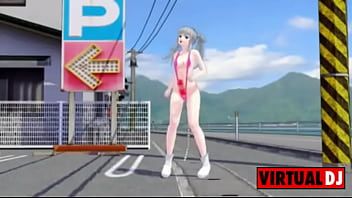 تشغيل Mmd futanari الاستمناء الرقص ملف wav (مختلط بواسطة dj ريكو!)