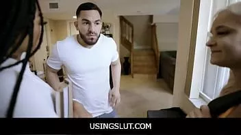 play Usingslut - follando a mi hijastra adolescente de uso gratuito en cualquier momento frente a su mejor amiga - lina flex, bella jane